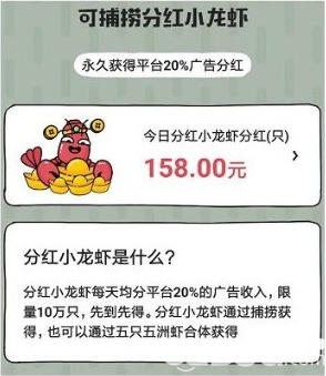 《世界農(nóng)場(chǎng)》小龍蝦一天能賺多少分紅