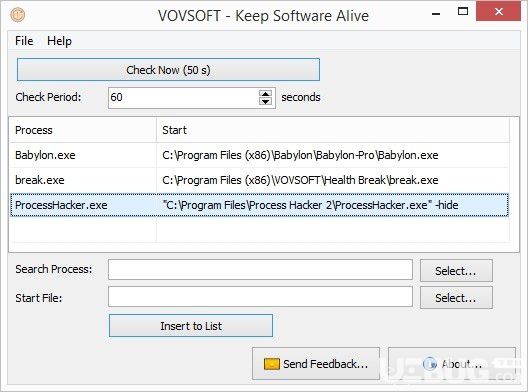 VovSoft Keep Software Alive(軟件運(yùn)行保護(hù)工具)