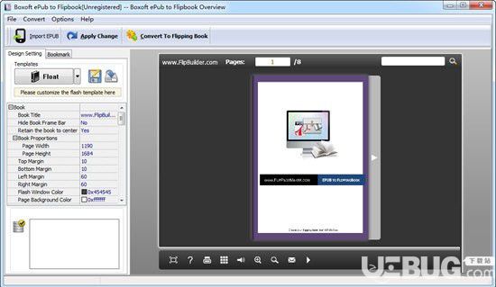 Boxoft ePub to Flipbook下載