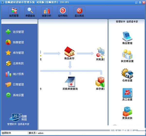 佳順建材進銷存管理系統(tǒng)