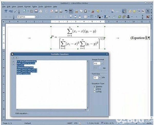 TexMaths(LaTeX公式編輯器)