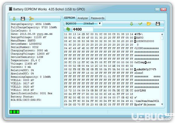 Battery EEPROM Works(電池?cái)?shù)據(jù)解鎖工具) v4.52官方版【2】