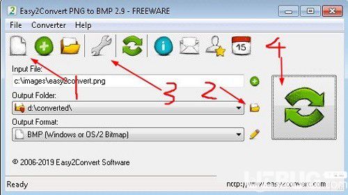 Easy2Convert PNG to BMP(PNG轉(zhuǎn)BMP工具)v2.9免費(fèi)版【2】