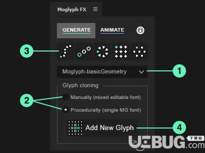 Moglyph FX(AE圖形復(fù)制克隆路徑MG動(dòng)畫腳本)v2.04免費(fèi)版【2】