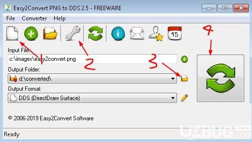 Easy2Convert PNG to DDS(PNG轉(zhuǎn)DDS工具)v2.5免費(fèi)版【2】