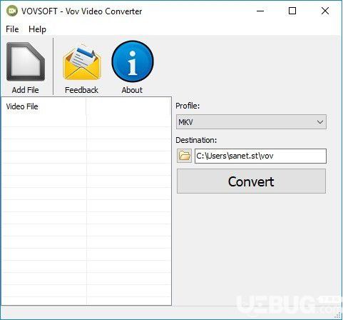 VovSoft Video Converter(視頻文件轉(zhuǎn)換工具)