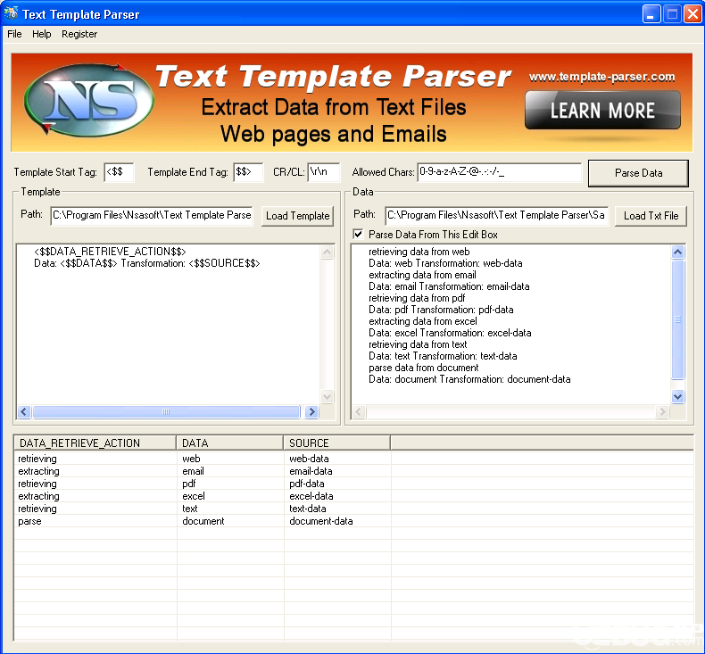 Text Template Parser破解版