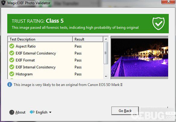 MagicEXIF Photo Validator(原圖校驗(yàn)器)v1.0.2免費(fèi)版【2】