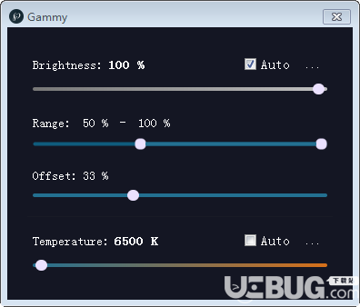 Gammy(實(shí)時(shí)調(diào)整屏幕亮度軟件)