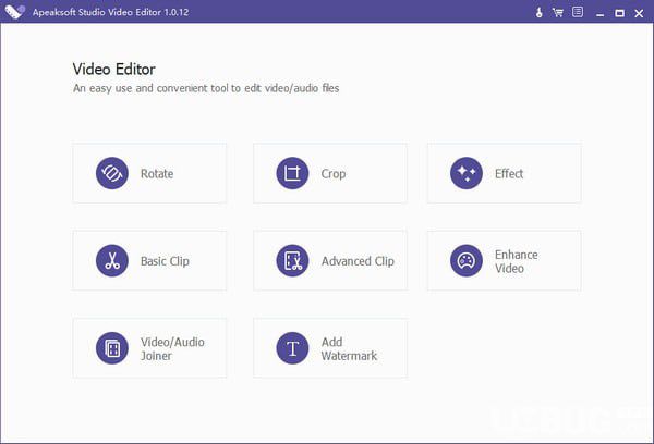 Apeaksoft Studio Video Editor(視頻編輯軟件)