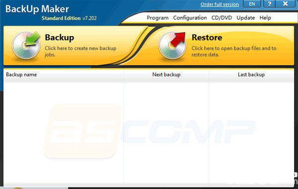 BackUp Maker Standard Edition(數(shù)據(jù)備份工具)