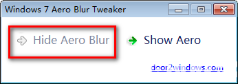 Windows 7 Aero Blur Tweaker  v2.0免費(fèi)版【2】