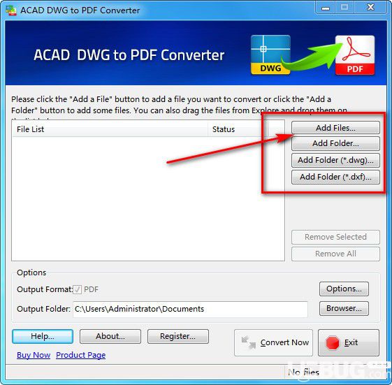 AutoCAD DWG to PDF Converter v9.8.2.6免費(fèi)版【2】