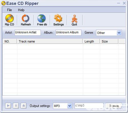 Ease CD Ripper(CD刻錄工具)