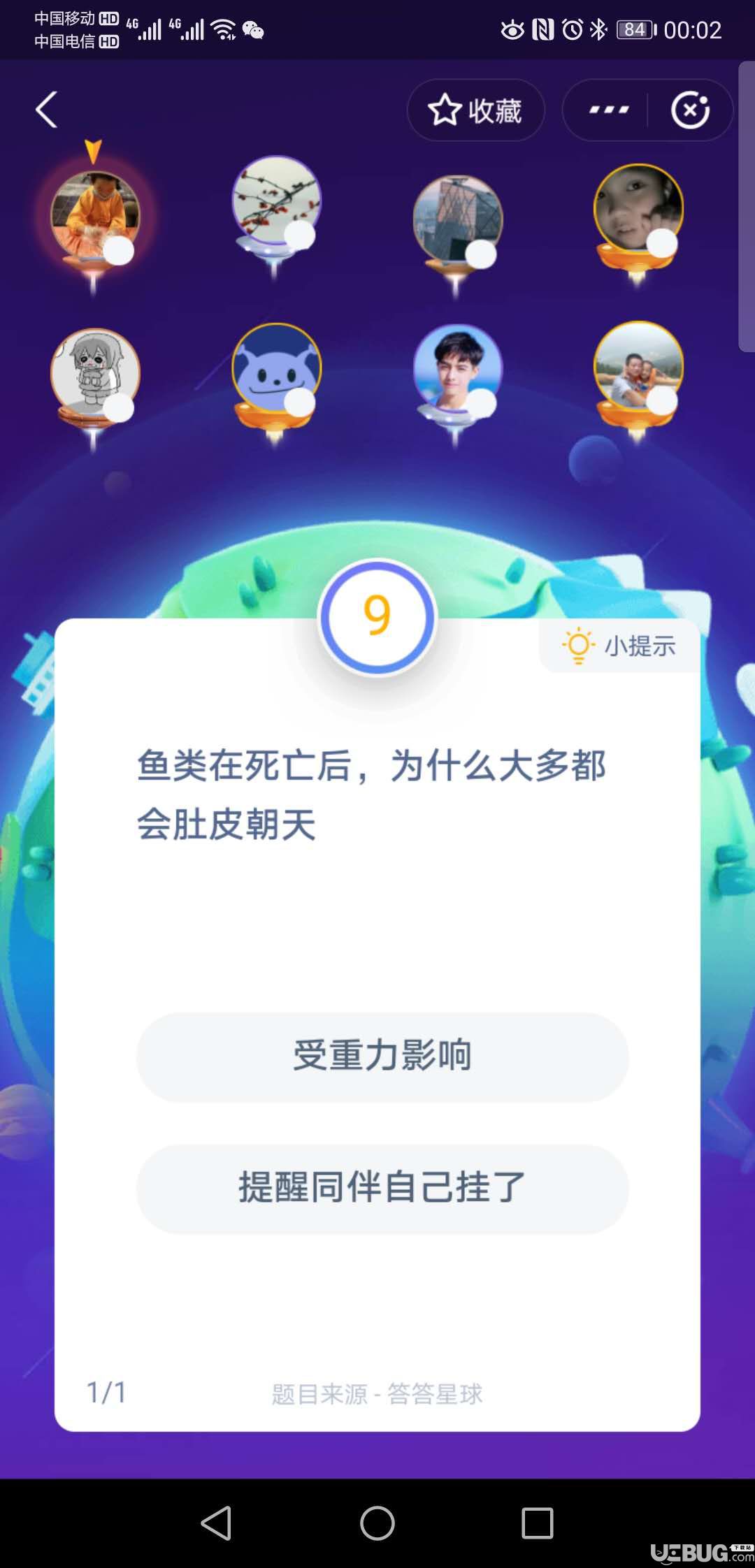 支付寶螞蟻莊園小課堂魚類在死亡后,為什么大多都會(huì)肚皮朝天