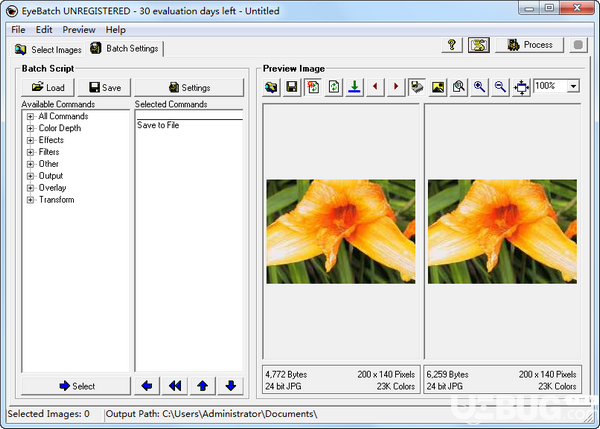 EyeBatch(圖片批處理軟件)v2.1.3.0免費版【1】