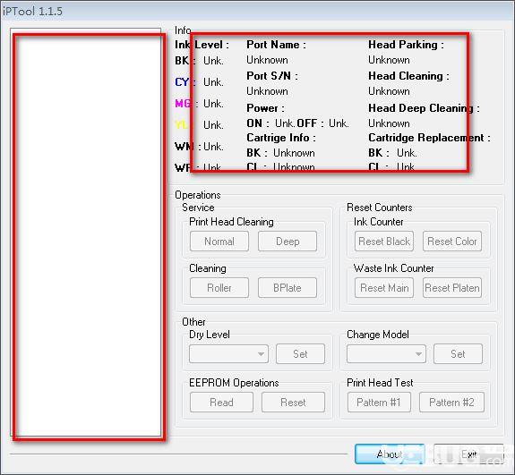 佳能ip1188清零軟件(IPTool)v1.1.5綠色版【2】