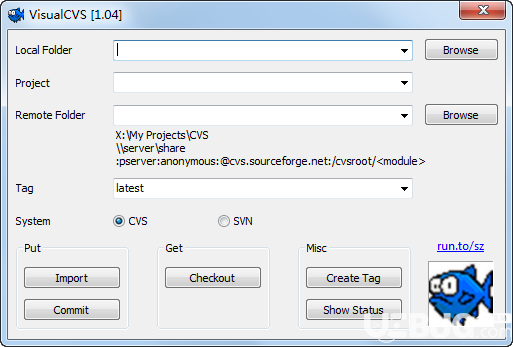 VisualCVS(CVS/SVN上傳下載工具)v1.0.4.1免費(fèi)版