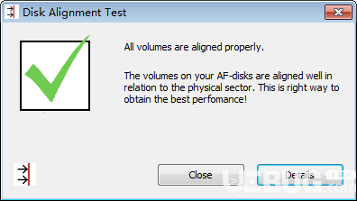 Disk Alignment Test(磁盤分區(qū)對齊檢測軟件)v1.0.0.10綠色版【2】