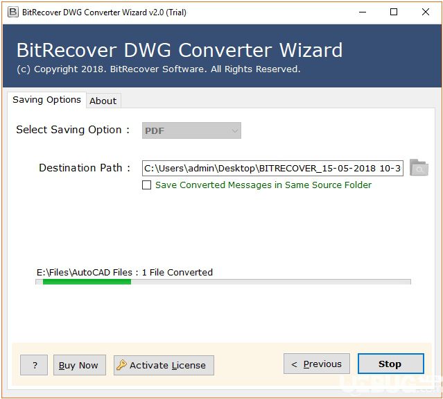 BitRecover DWG Converter Wizard破解版