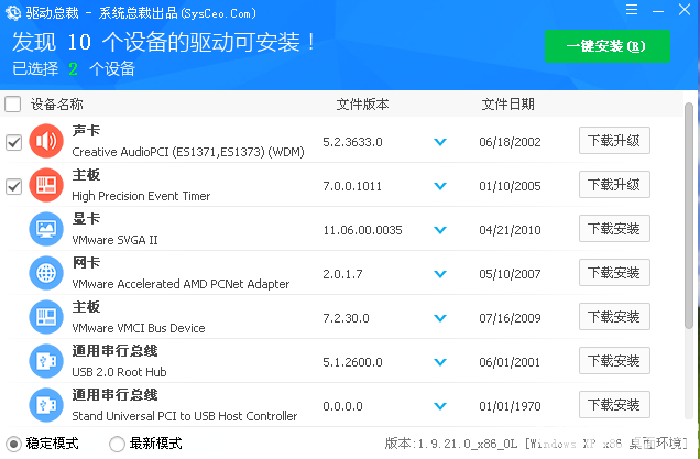 驅(qū)動(dòng)精靈與驅(qū)動(dòng)總裁功能對(duì)比分析介紹 哪個(gè)好