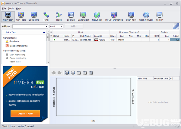Axence NetTools(網(wǎng)絡(luò)監(jiān)測工具)v5.0.1.20436免費(fèi)版【1】