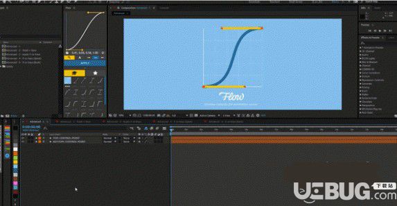 AEscripts Flow(關(guān)鍵幀緩入緩出曲線調(diào)節(jié)AE腳本)