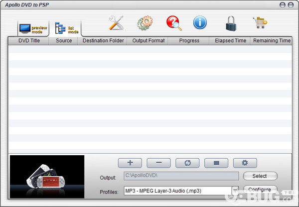 Apollo DVD to PSP(DVD轉(zhuǎn)PSP工具)v6.1免費(fèi)版【2】