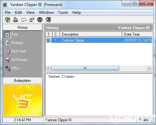 Yankee Clipper III(復(fù)制粘貼工具)v1.0.4.3免費版