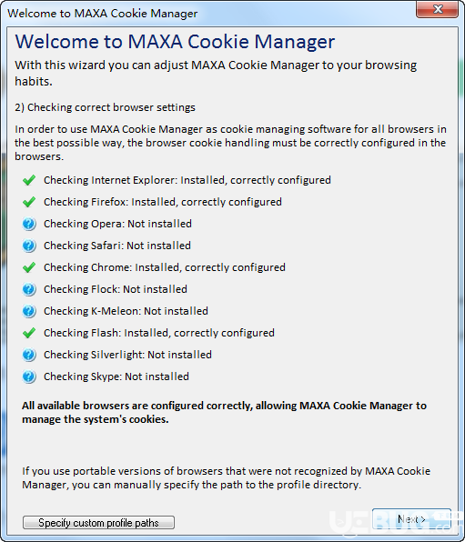 MAXA Cookie Manager(Cookie管理工具)v5.3.0.4免費版【3】