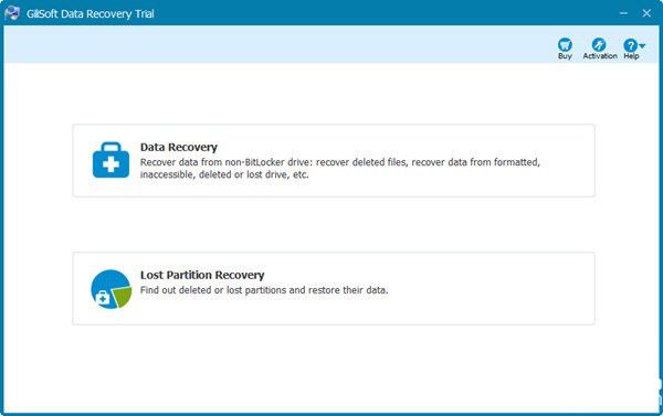 Gilisoft Data Recovery(數(shù)據(jù)恢復(fù)軟件)