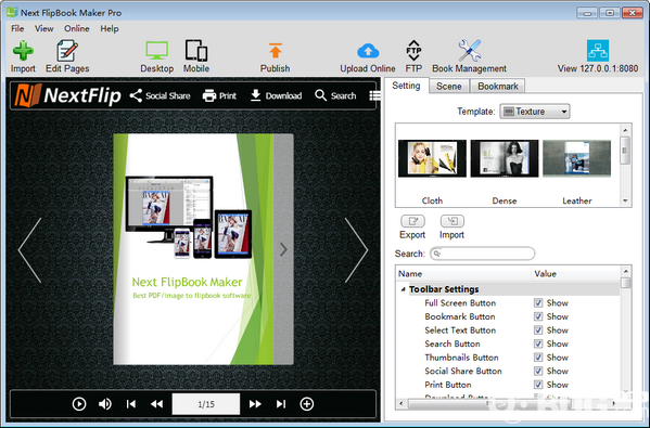 Next FlipBook Maker Pro(HTML5翻頁制作軟件)