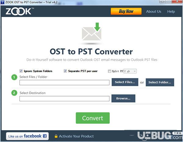 ZOOK OST to PST Converter