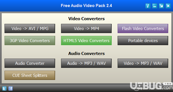 Free Audio Video Pack(視頻格式轉(zhuǎn)換器)