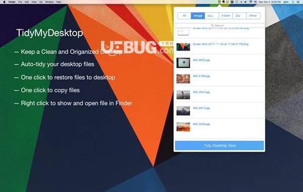 TidyMyDesktop for Mac