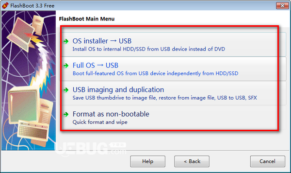 FlashBoot Free(u盤啟動盤制作工具)v3.3免費版【3】