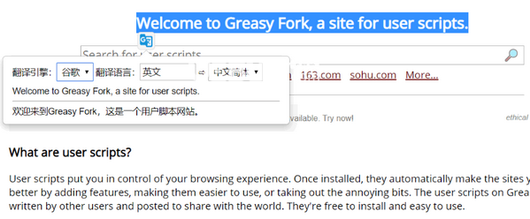 網(wǎng)頁(yè)翻譯助手插件
