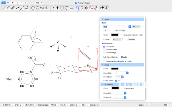 MoleculeSketch(化學(xué)繪圖軟件)v2.3.1 Mac版【3】