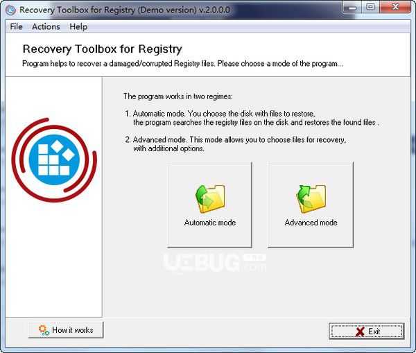 Recovery Toolbox for Registry v2.0.0.0免費(fèi)版【1】