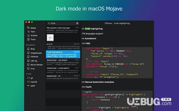 FSNotes Mac版