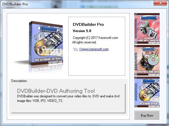 DVDBuilder Pro(DVD格式轉(zhuǎn)換工具)v5.0.0.0免費(fèi)版【1】