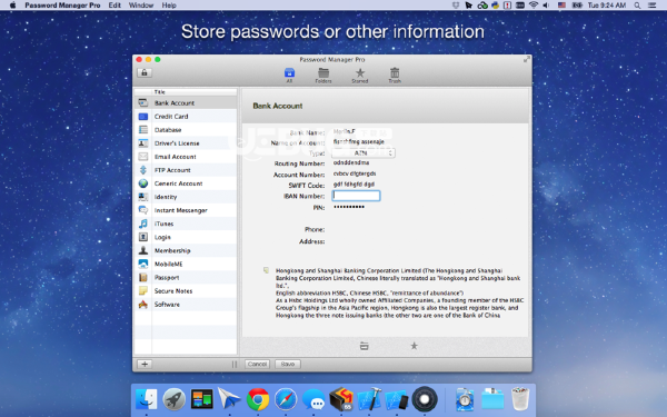 Password Manager Pro(密碼管理軟件)v1.0.1 Mac版【3】