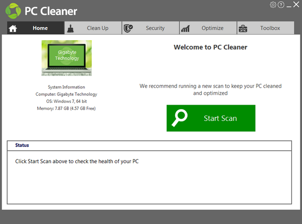 PC Cleaner(電腦垃圾清理軟件)