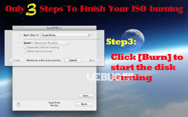 Easy ISO Burn(ISO刻錄軟件)v1.0.0 Mac版【3】