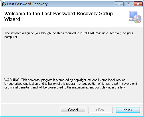 Lost Password Recovery 1.0.3.0免費(fèi)版【2】