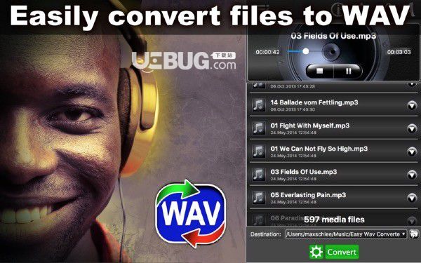 Easy Wav Converter(WAV格式轉(zhuǎn)換器)v1.0.2 Mac版【3】