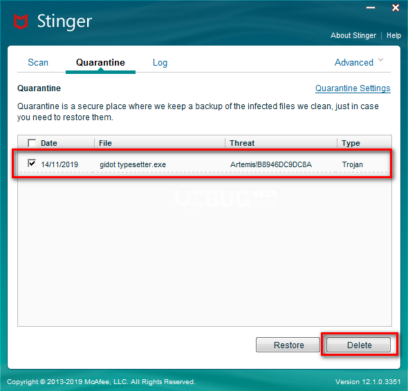 McAfee Stinger Raptor(邁克菲殺毒軟件)v12.2.0.128免費(fèi)版【5】