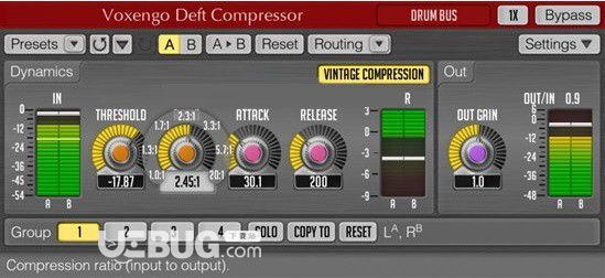 Voxengo Deft Compressor(音頻信號(hào)壓縮軟件)