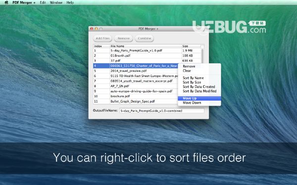 PDF Merger(PDF合并工具)v1.1.0 Mac版【2】