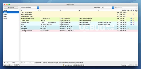 MemoVault(密碼管理工具)v2.2.2 Mac版【2】